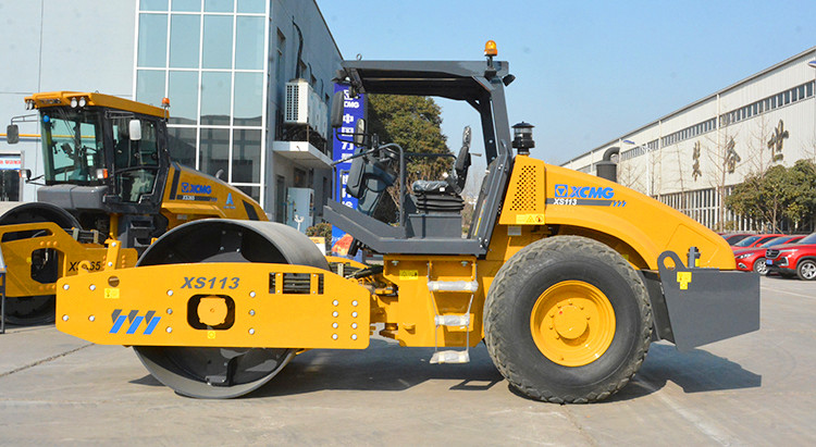 XCMG official 10 ton mini vibratory road roller XS113 for sale